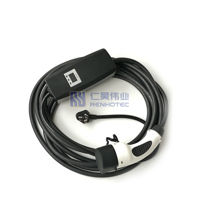 ev cable type 2 16a Ev Charging Cables Single Phase AC 250V car charging  cable