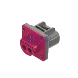 2+6Pin Hybrid Power Connector Straight Socket 60A